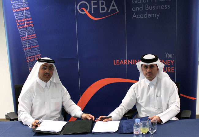 Qatar Finance and Business Academy signs MoU with malomatia to offer enhanced e-Learning courses