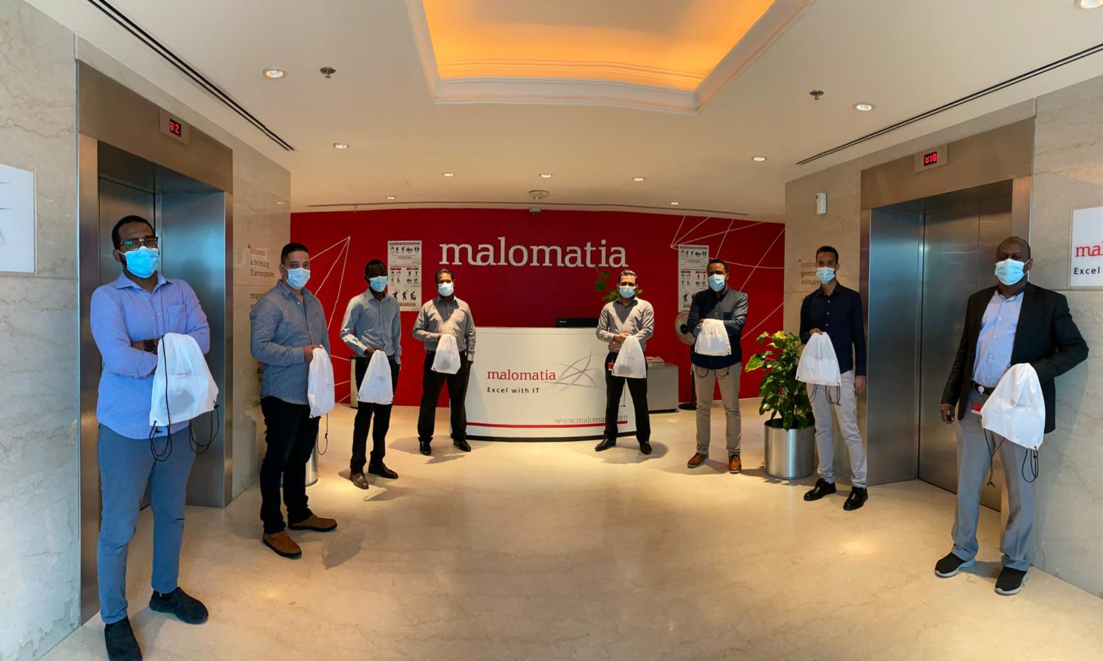 malomatia Distributes Sanitized Sport kits to its Employees