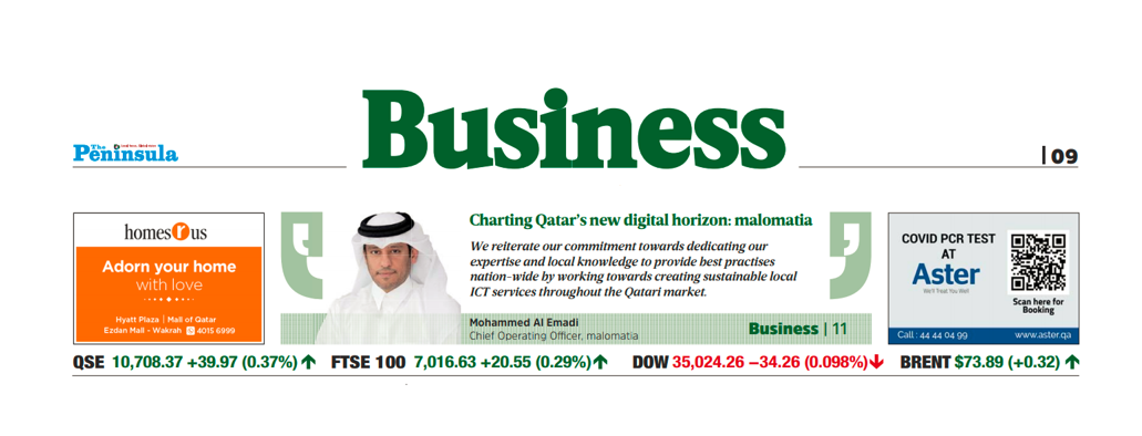 Malomatia – Charting Qatar’s New Digital Horizon