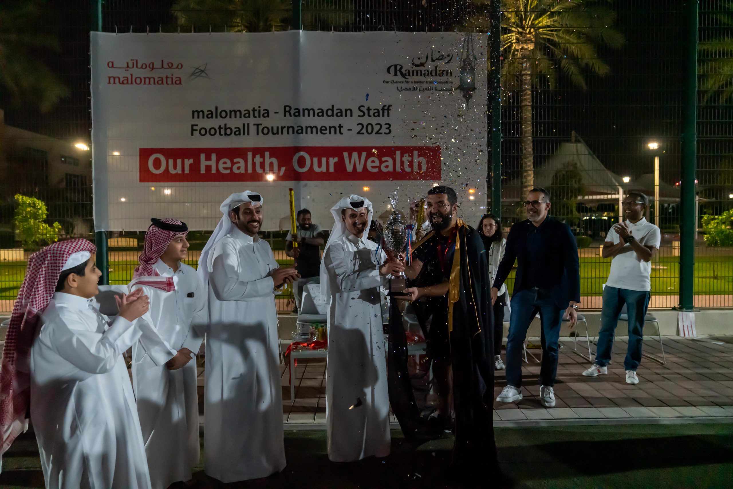 malomatia brings the curtain down on its Ramadan Football Tournament
